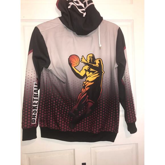 SOCAL Hoops Basketball Hoodie Sweatshirt Youth M Full Zip - Picture 12 of 15